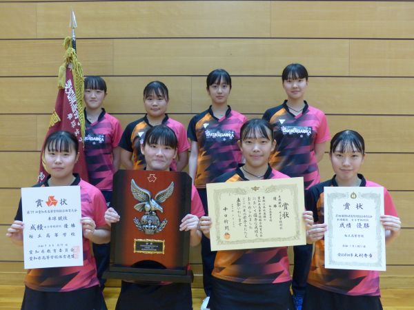 女子学校対抗優勝校